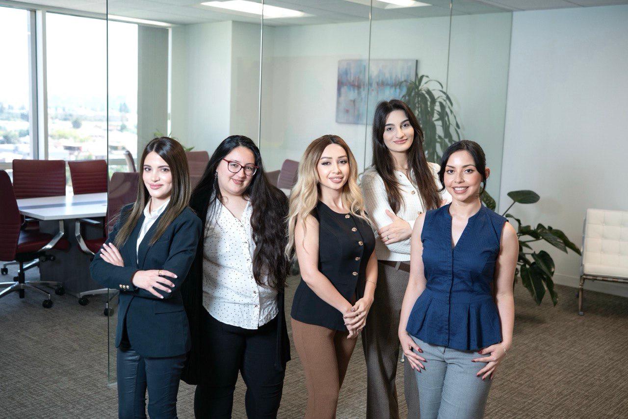 Pogosyan Law founding attorney in the office