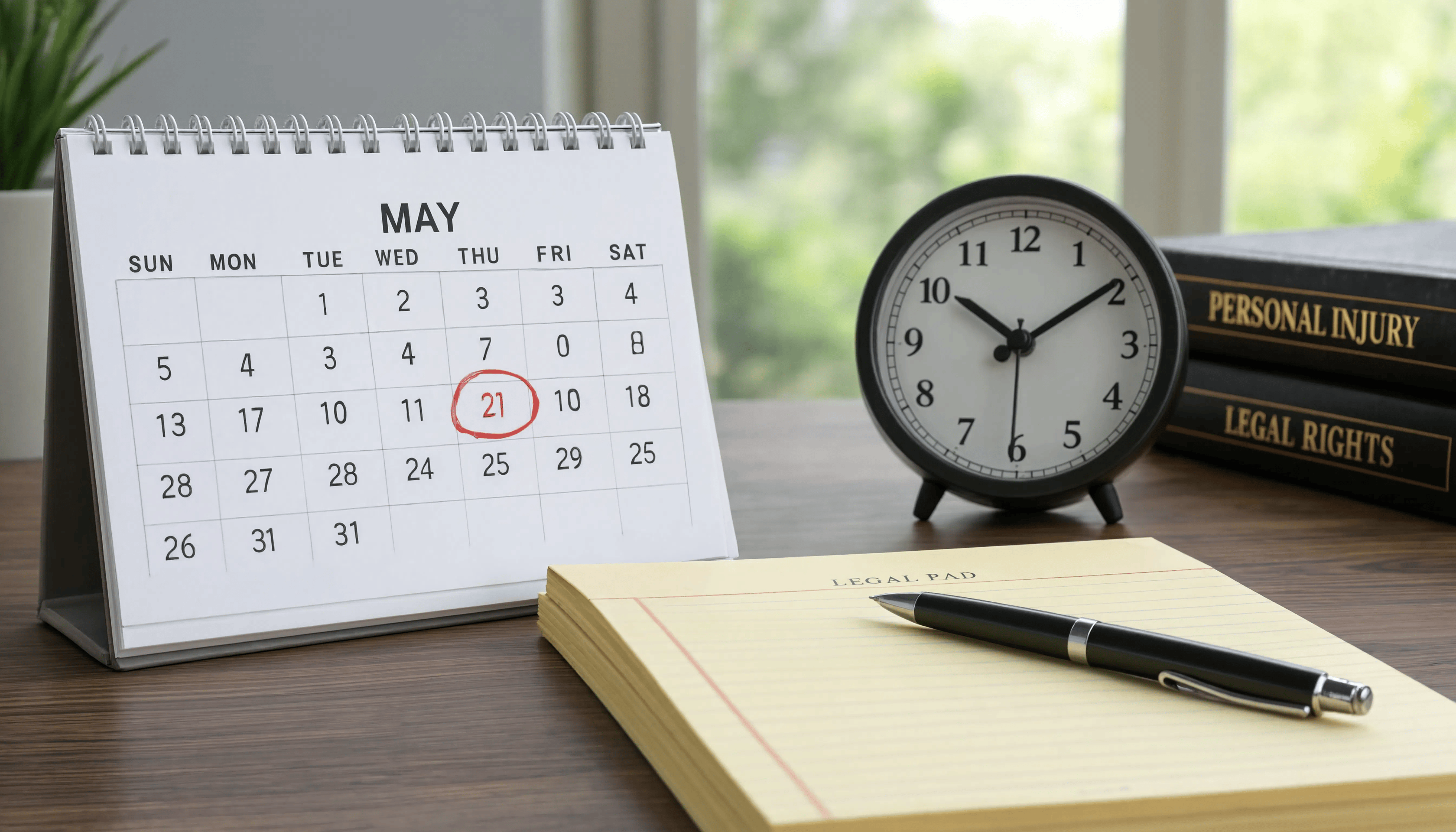 Personal Injury Claim Deadlines