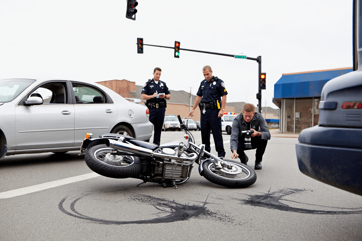 Motorcycle accident