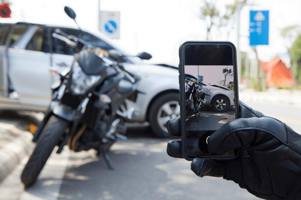 Motorcycle accident