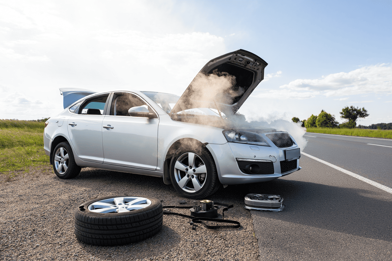 Mechanical failures
or vehicle defects
