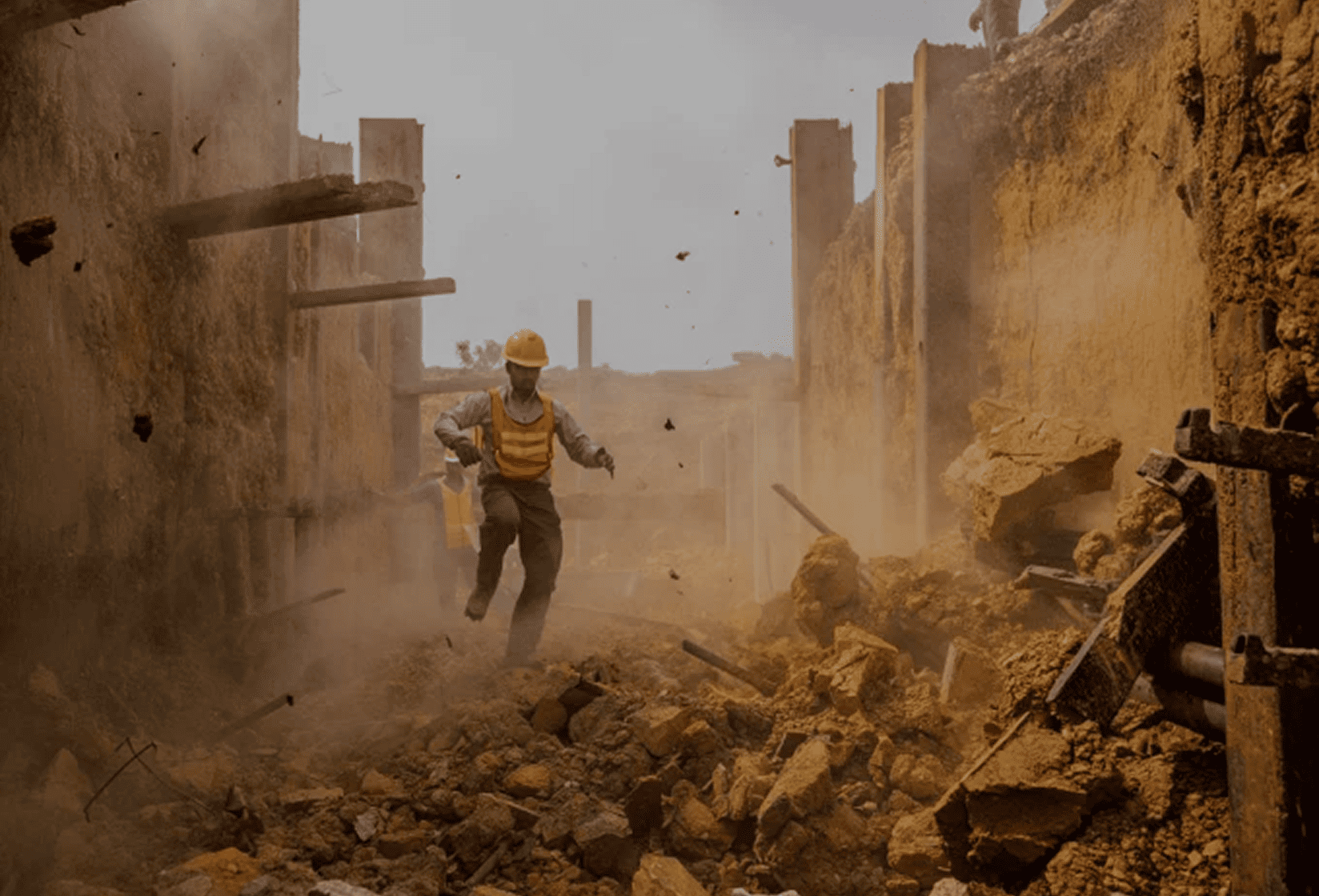 Trench collapses and
structural failures