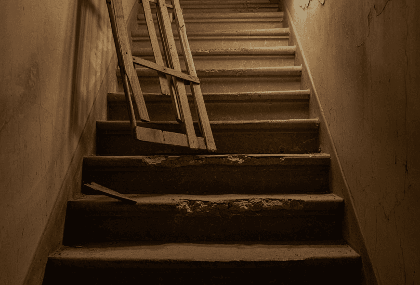 Falling from stairs, balconies, or elevated platforms