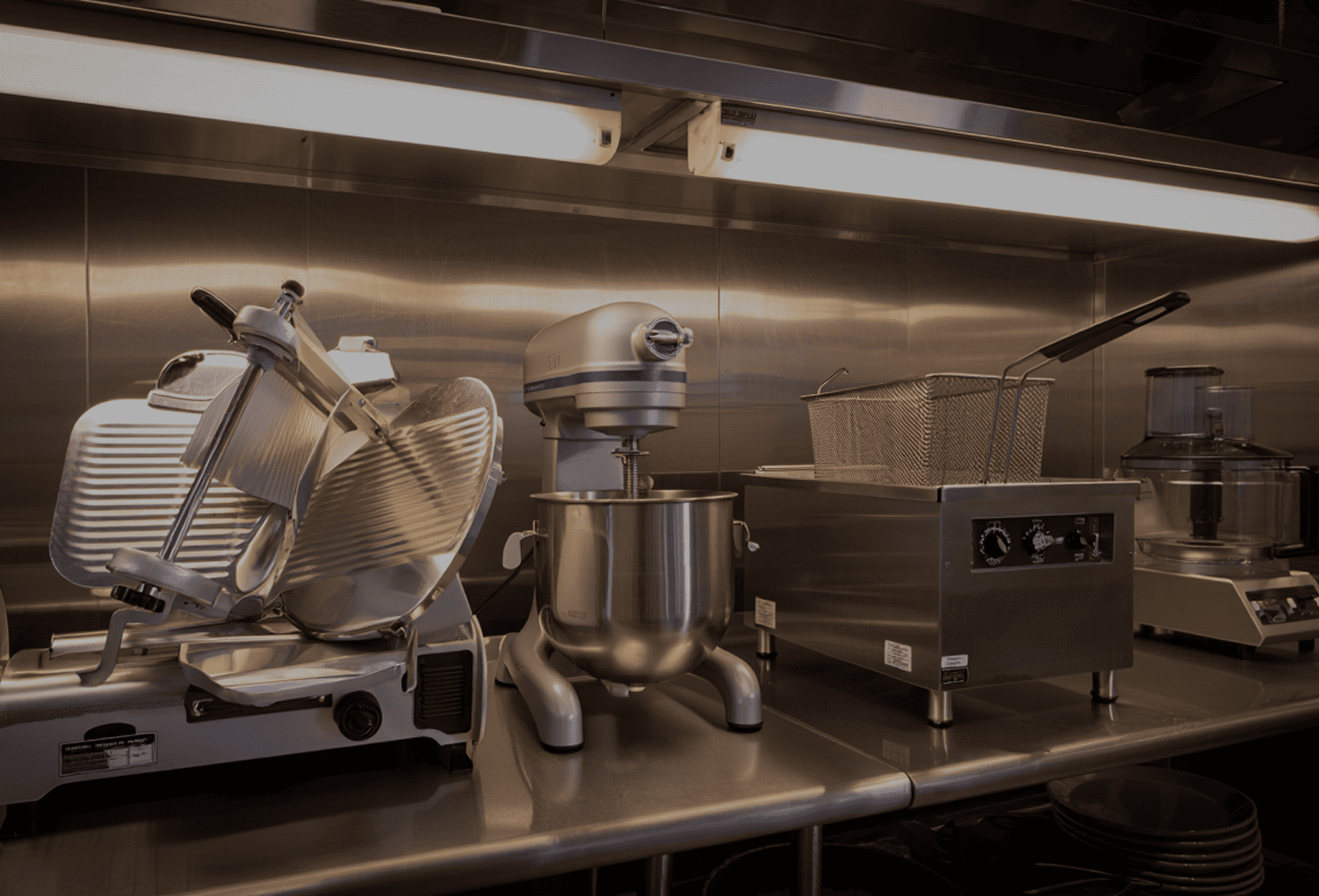 Restaurant and
food-processing equipment