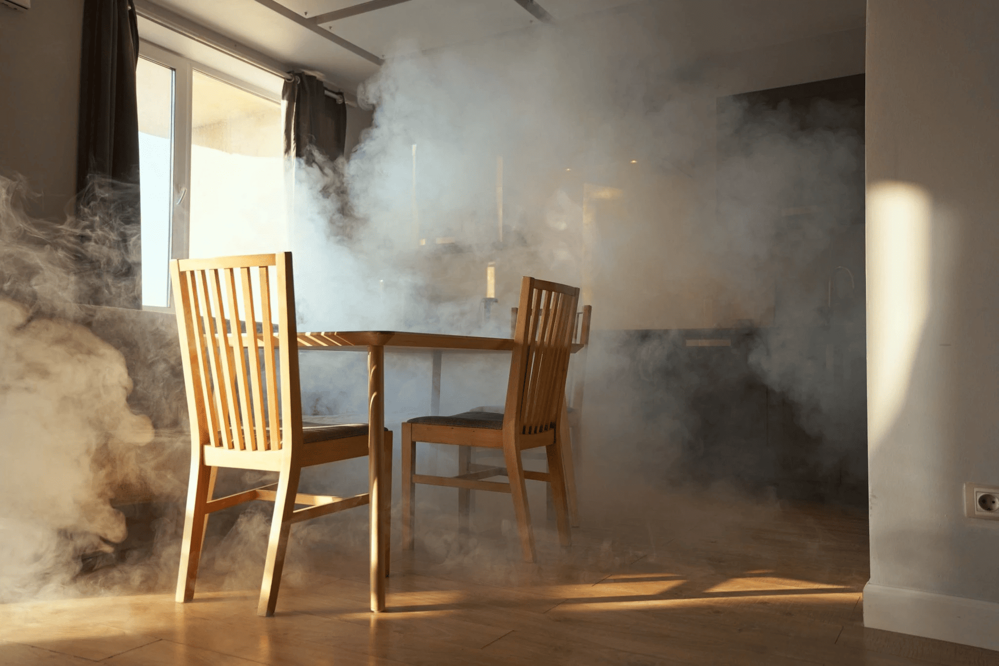 Smoke infiltration