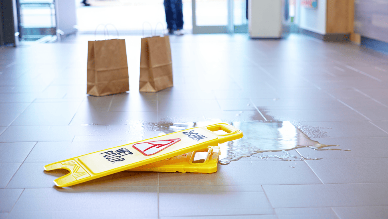 Slip and fall incidents
and premises liability